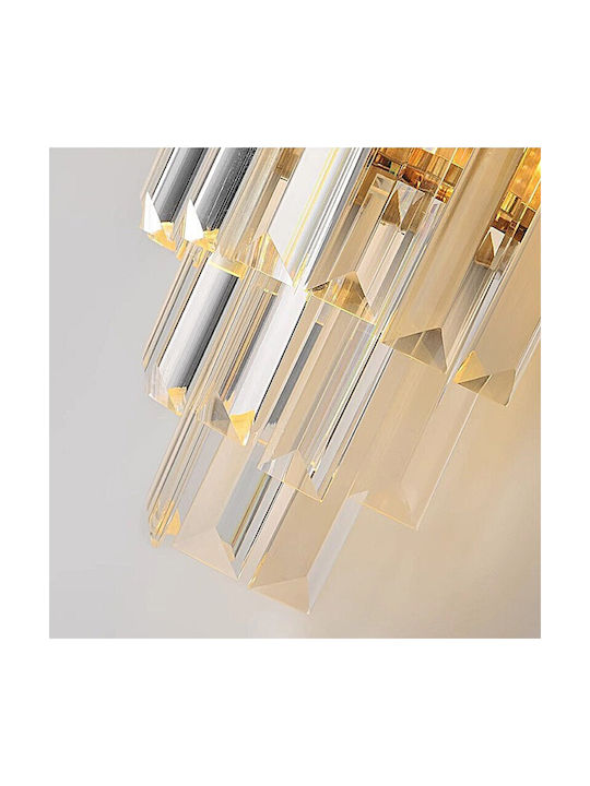 Home Lighting Regalia Lămpi De Perete Auriu 25x40cm