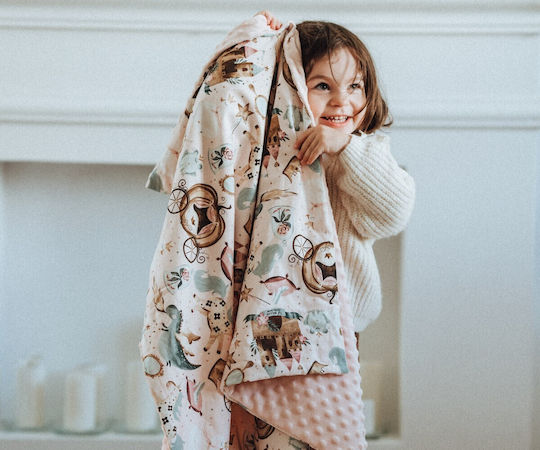 La Millou Nursery Swaddling Blanket Thin 80x100cm La Millou Nursery Swaddling Blanket Thin 80x100cm
