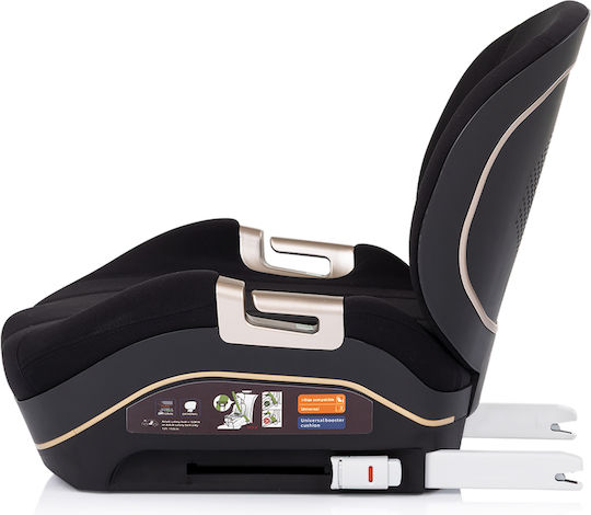 Chipolino Genesis Καθισματάκι Αυτοκινήτου i-Size με Isofix Black 15-36 kg