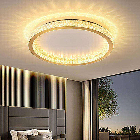 Home Lighting Златиста Таванна Плафониера с Интегриран LED