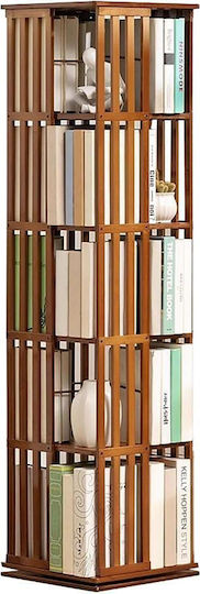 5-Tier Shelf H149x37x37cm Bamboo Wood 5-Tier Shelf H149x37x37cm Bamboo Wood