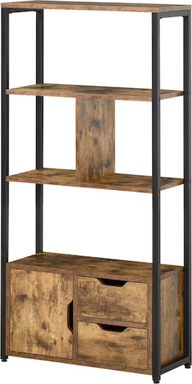 Βιβλιοθήκη Καφέ 58x24x122εκ. Βιβλιοθήκη Καφέ 58x24x122εκ.