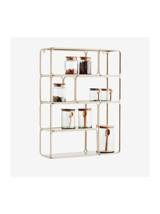 Ράφι Τοίχου Off White 60x20x80εκ.