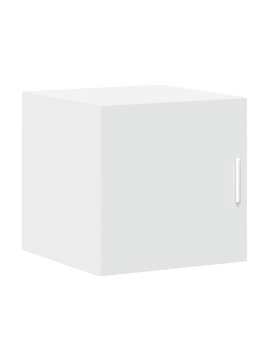 Wall Living Room Cabinet from Particle Board White 40x42.5x40cm