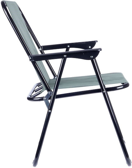 Vilde Ξαπλώστρα-Πολυθρόνα Παραλίας Γκρι 54x44.5x72.5εκ.