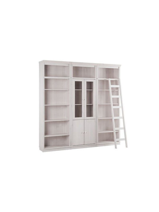 Saltoro Bookcase 126 White Pine 222x34x223cm