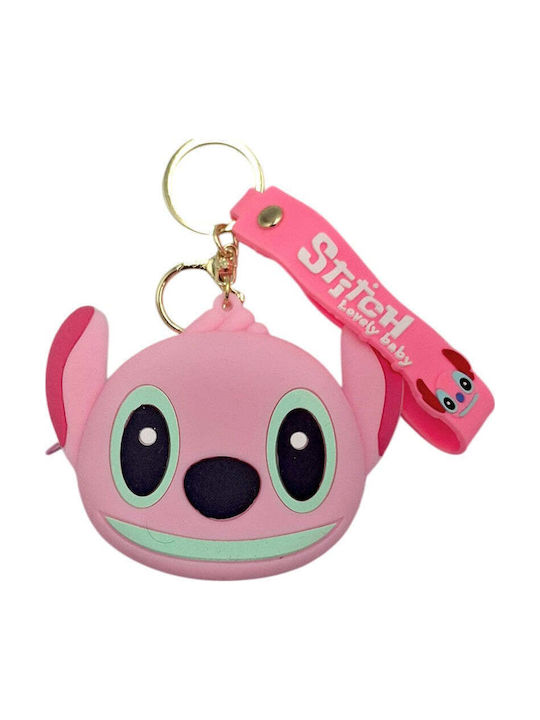 Μπρελόκ Σιλικόνης Πορτοφολάκι Stitch Angel 10x7,5 Εκ Μπρελόκ Σιλικόνης Πορτοφολάκι Stitch Angel 10x7,5 Εκ