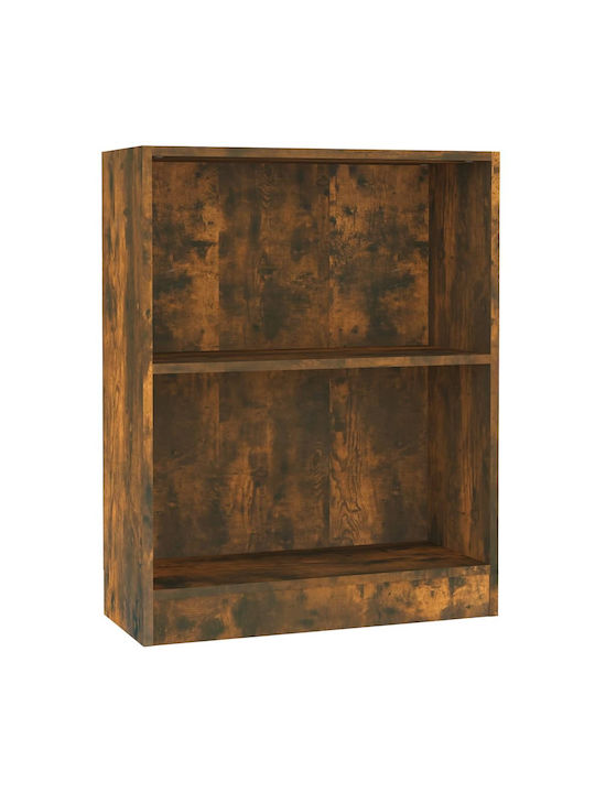 Bücherregal Rauchige Eiche 60x24x74,5cm