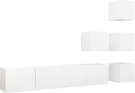 Wall Living Room Cabinet Made of Particle Board 30x30cm