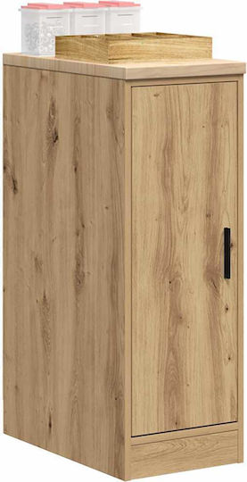 Hanging Living Room Cabinet Made of Solid Wood Natural 30x51x85cm