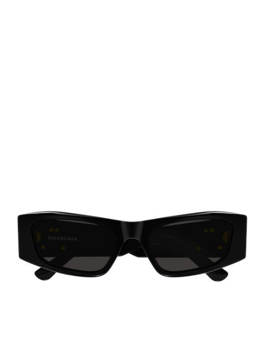 Bottega Veneta Unisex Sunglasses With Black Frame And Black Lens