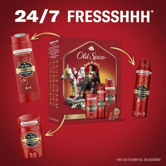 Old Spice Epic Legend Knight Men's Gift Set