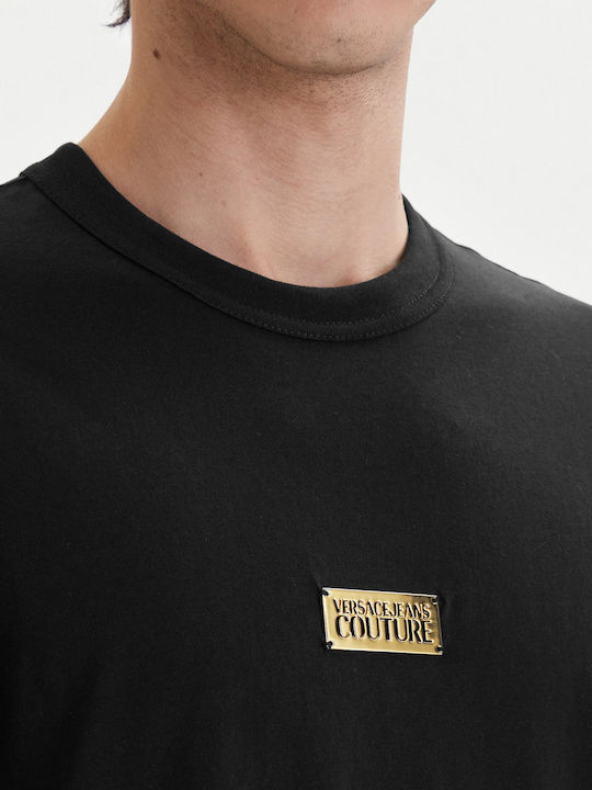 Short Sleeve Black Blouse