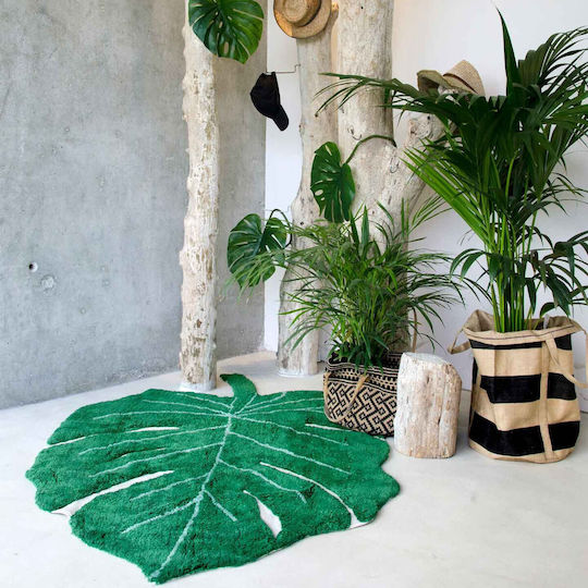 Lorena Canals Monstera Kinderteppich Grüne 120x180cm