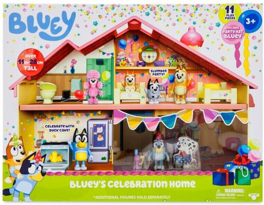 Giochi Preziosi Bluey - Το Σπίτι Της Μπλούι - Ωρα Για Πάρτι Bluey για 3+ Ετών