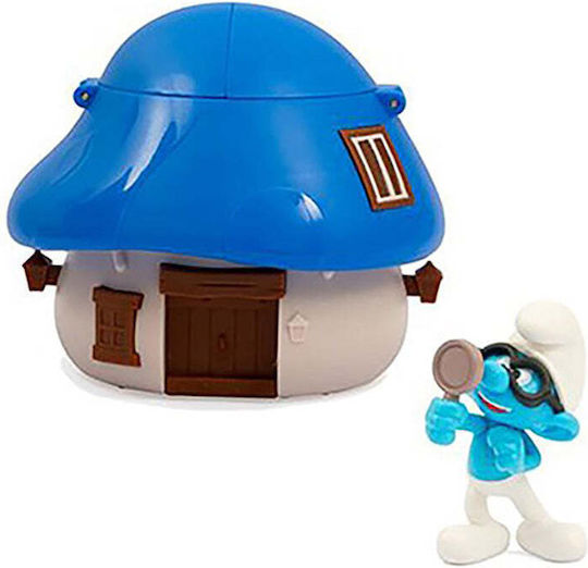 Giochi Preziosi The Magic Mushroom House with Magic Key Smurfs for 3+ Years 15cm (Miscellaneous Designs)