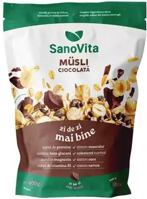 Sano Vita Μούσλι Chocolate Muesli 400gr