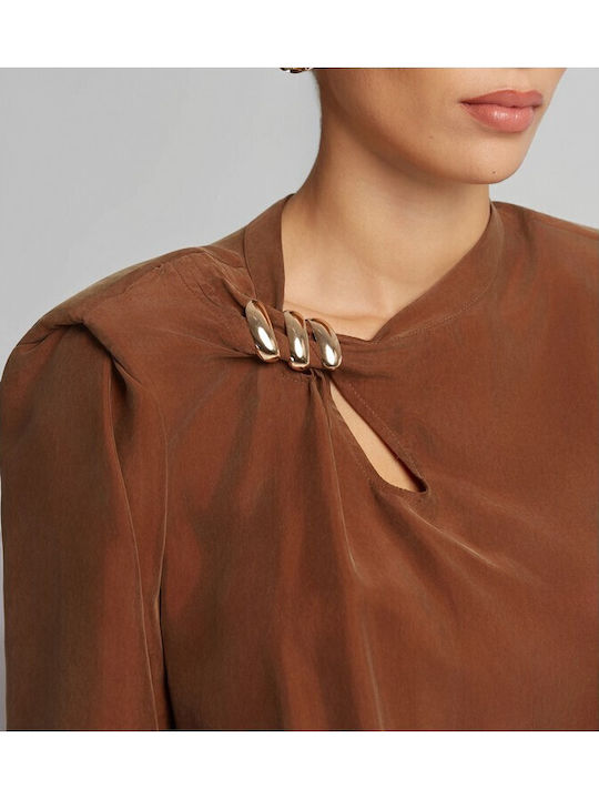 Women's Blouse Brown