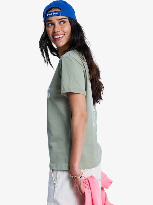 Oceanregular Women's T-shirt Oil Green