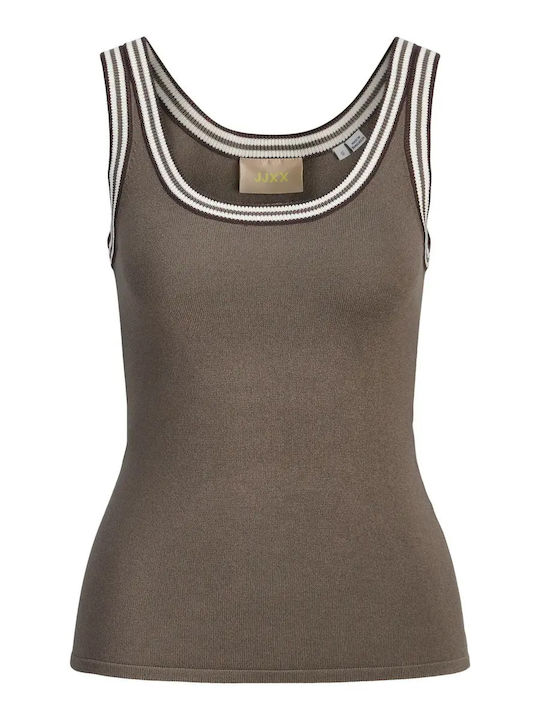 Damen Bluse Braun