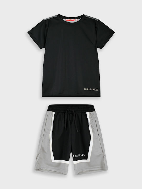 Kids Set with Shorts Summer 2 Pieces Red