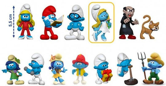Giochi Preziosi Miniature Toy Smurfs For 3+ Years 5.5cm (Miscellaneous Designs)