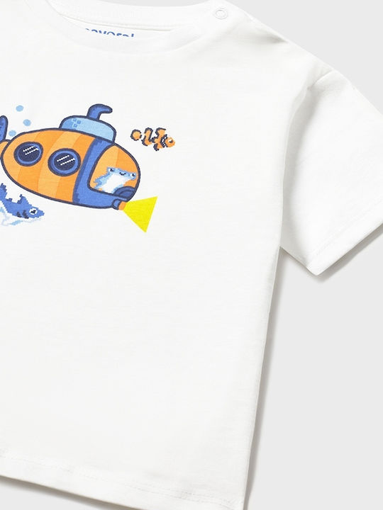 Kinderbekleidungsset mit Shorts Sommer 3 Stück Weiß Blau