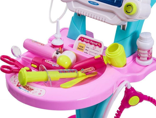Jokomisiada Doctor Set Medical Trolley Kids Za2155ro