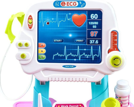 Jokomisiada Doctor Set Medical Trolley Kids Za2155ro