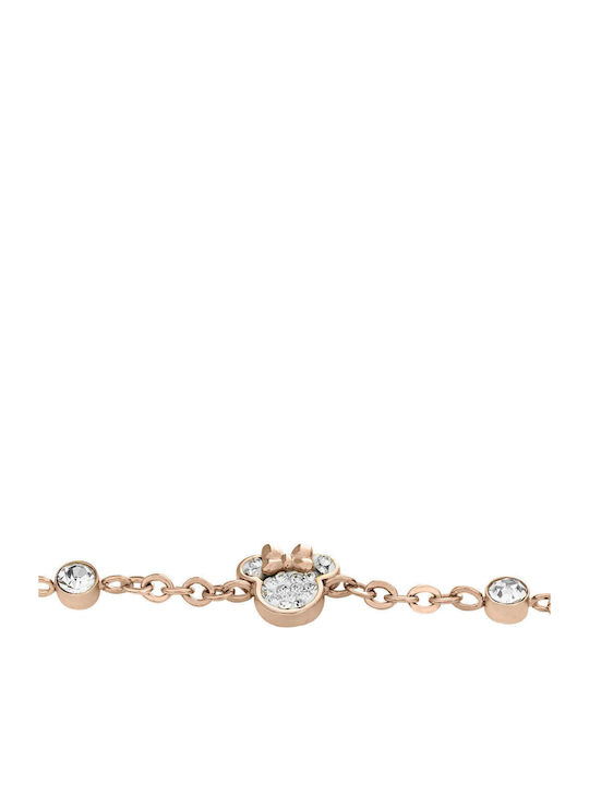 Disney Damen Armband aus Stahl Vergoldet mit Zirkon Disney Damen Armband aus Stahl Vergoldet mit Zirkon