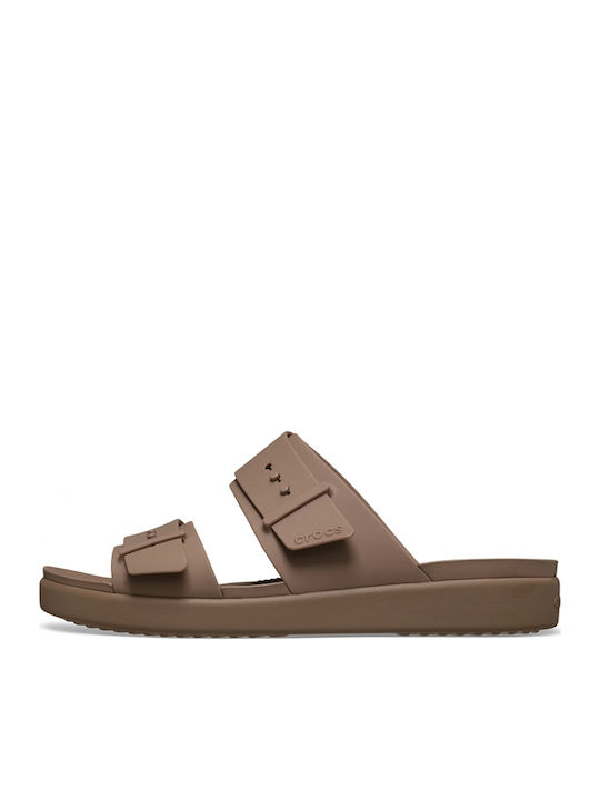 Brooklyn Γυναικεία Σανδάλια Flatforms Καφέ