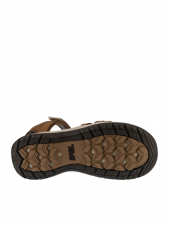 W Tirra Leather Women's Sandals Sporty Brown