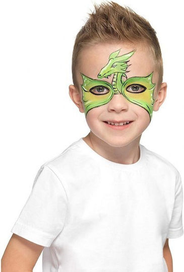Dinozaur Face Painting de Carnaval 3.5gr Multicolor 4buc