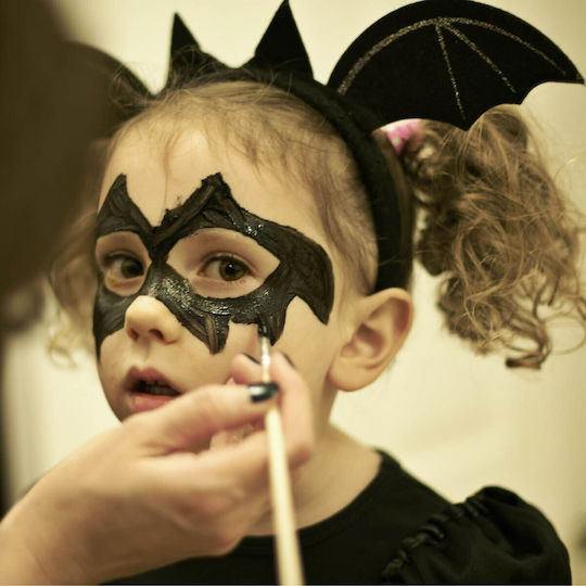 Karneval Face Painting für Halloween 28ml Schwarz