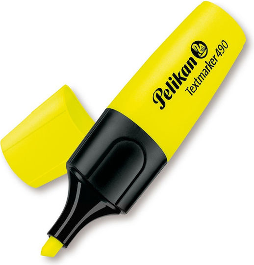Pelikan 490 Μαρκαδόρος Υπογράμμισης Κιτρινο 940379