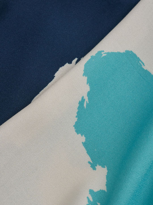 Summer Maxi Dress for Wedding and Christening Turquoise