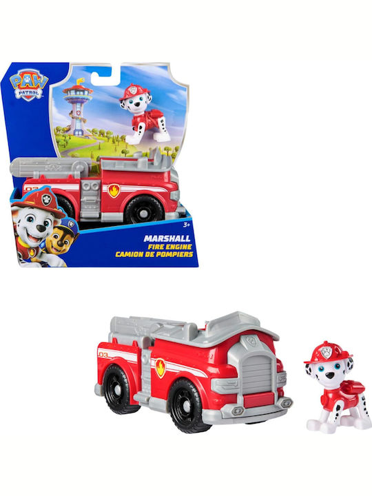Easter Candle With Toy Paw Patrol Marshall With Fire Engine Paw Patrol