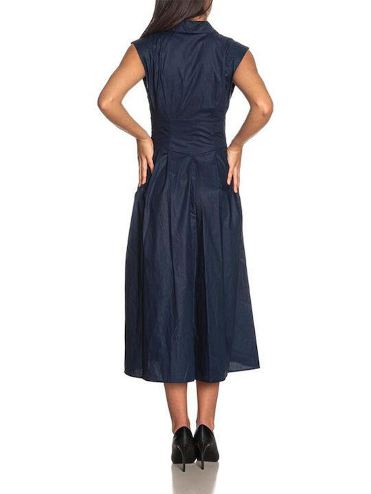 Guess Φόρεμα All day Navy Μπλε