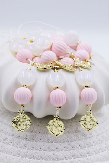 Kymi Christening Charm Pink 50 Pieces