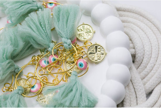 Kymi Christening Charm Bracelet 50 Pieces