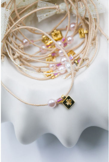 Kymi Taufe Anhänger Armbänder Rosa 50 Stück