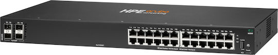HP ANW 6000 Managed Switch with 24 Gigabit (1Gbps) Ethernet Ports and 4 SFP Ports
