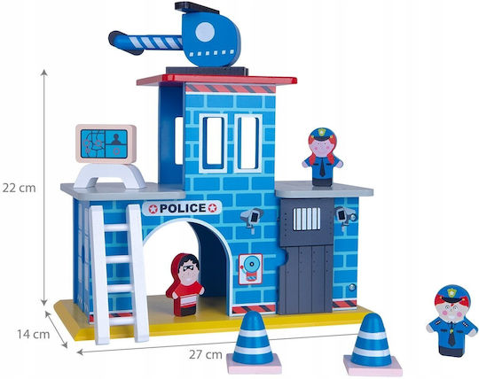 Wooden Police Station Police Children