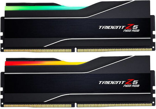 G.Skill Trident Z5 Neo RGB DDR5 246GB RAM with 4x61GB Modules and Speed 6000 for Desktop