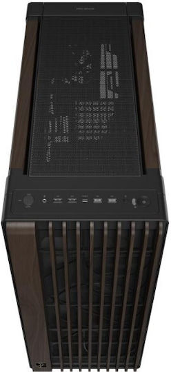 Asus ProArt PA602 Gaming Midi Tower Computer Case With Side Window Black