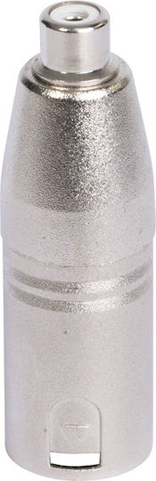 XLR Мъжки Аудио Адаптер RCA Женски Метален BST 18-5580