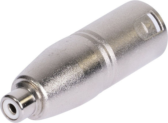 XLR Мъжки Аудио Адаптер RCA Женски Метален BST 18-5580