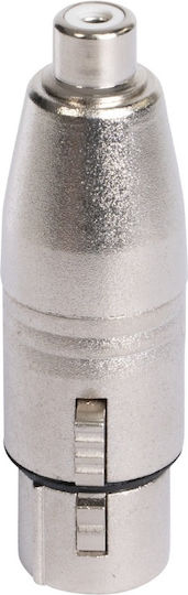 Mono Audio Adapter Female Xlr Female Rca Bst 18-5578