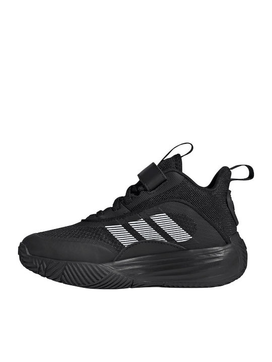 Ownthegame Ownthegame 3.0 Kids Sports Shoes Basketball with Hoop & Loop Closure Black