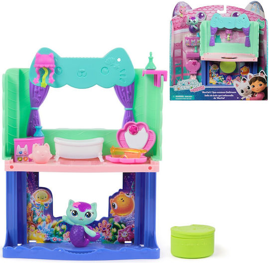 Gabby Dollhouse Movie Set De Joacă Baie Spa-Uimitoare Mercat Jucării